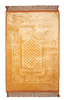 Luxurious prayer rug