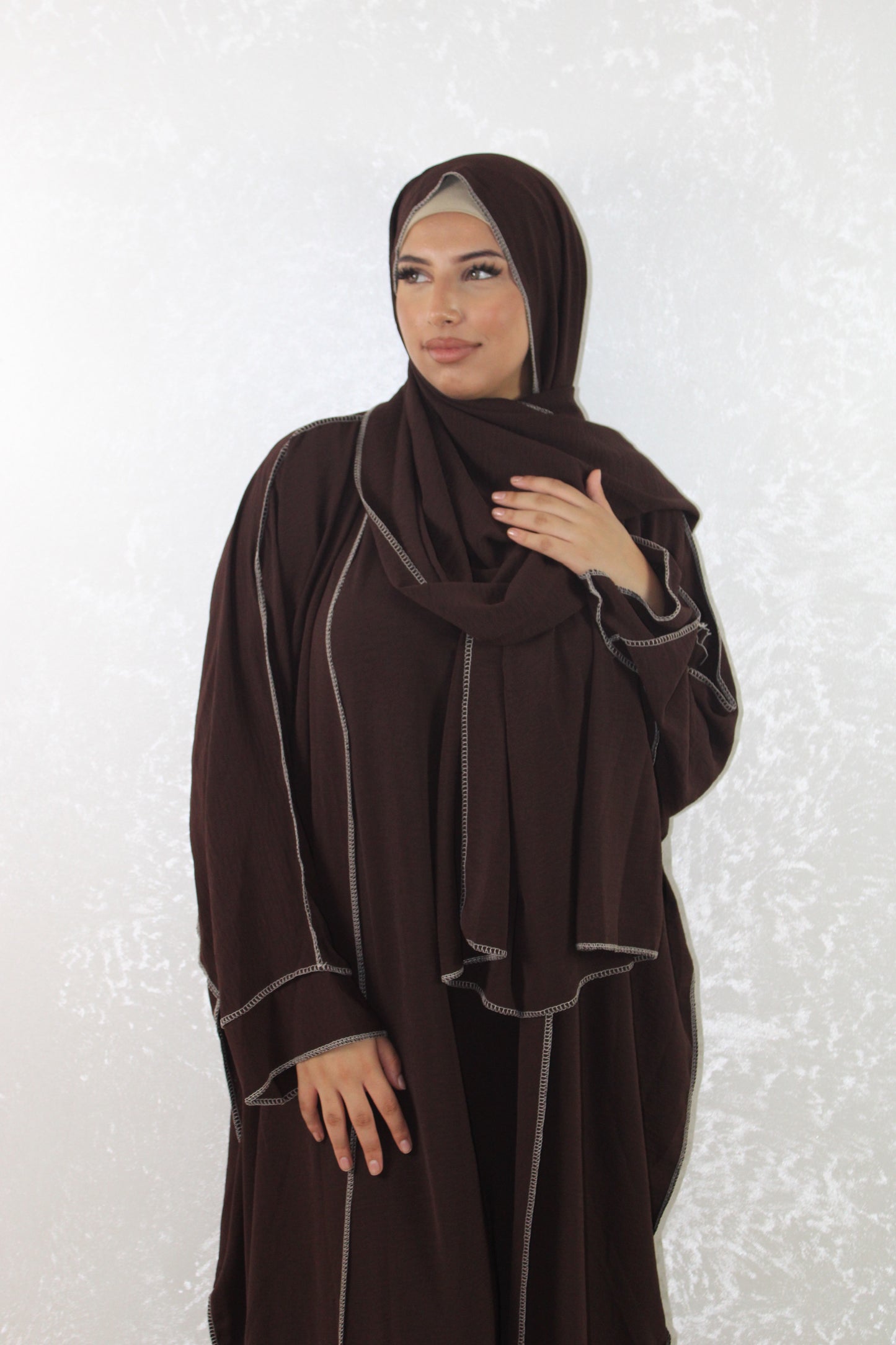 Abaya Arwa Set - Choco