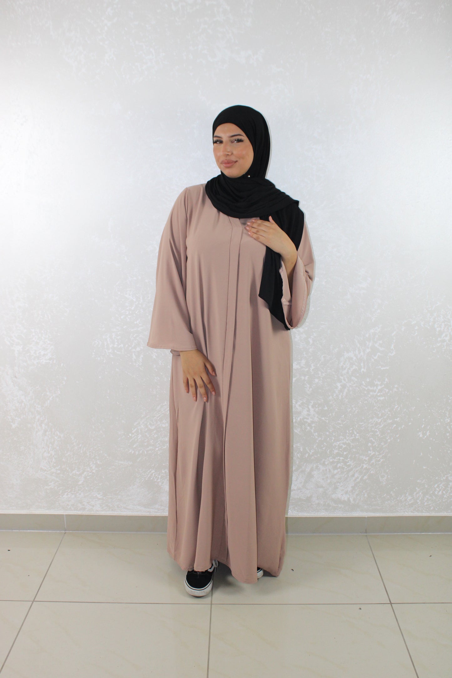 Abaya Yasmin Dusty Pink