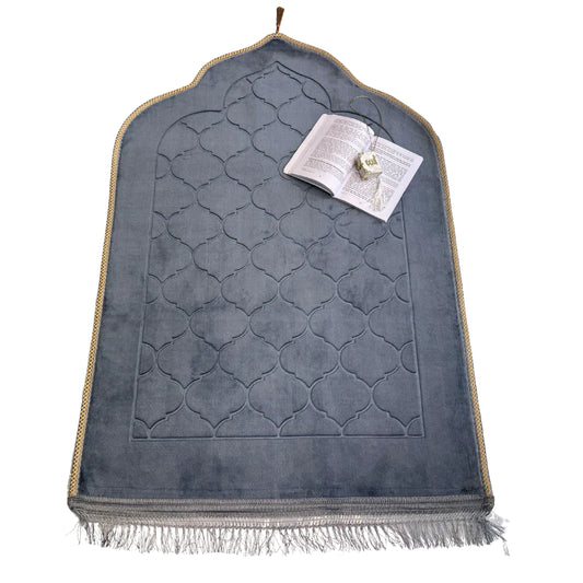 Premium velvet prayer rug